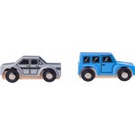 Garaj din lemn cu lift pe 3 nivele Set parcare cu masinute si Heliport